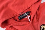 Vertebrae Hoodie Washing Embroidery Heavy Industry Pullover Hooded Sweater