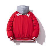 Mens Vintage Jackets Embroidered Jacket Autumn/Winter Baseball Jacket Cotton Jacket