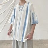 Men's T Shirt Tie-Dye Summer Loose