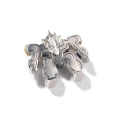 Jewelry Dragon Warrior Pendant Necklace Copper Micro-Inlaid Zirconia Hip Hop Necklace Armament Spectrum Far East