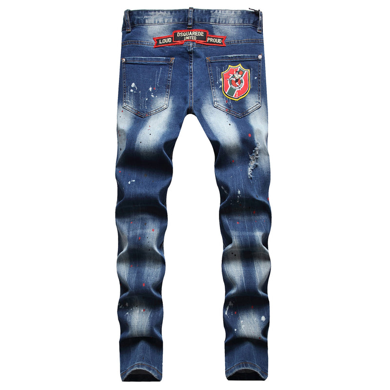DSQ2 Jeans Ripped Stretch Jeans
