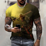 Games Black Myth Wukong Print T-Shirt