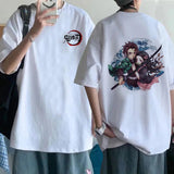 Demon Slayer T Shirt Men Kimetsu No Yaiba Kawaii Anime