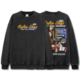 Unisex Long Sleeve Shirt Cartoon Print Loose