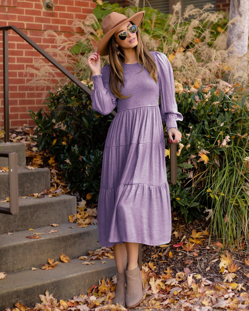 Women Dress Elegant Retro Dress