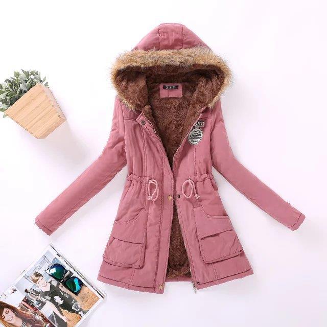 Women Cotton Coat Imitation Lamb Wool Cotton Jacket