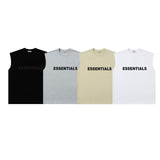 Fog Essentials tank spring summer FOG letter crew neck casual vest