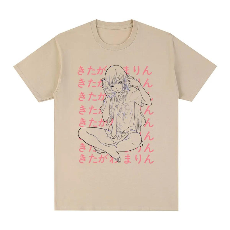MARIN KITAGAWA Kawaii Vintage T-shirt  Japanese Anime Street