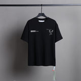 Ow T Shirts Dark Graffiti Letter Printing
