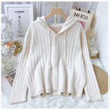 Women Knitted Cardigan Fashion Pullover Loose Sweater