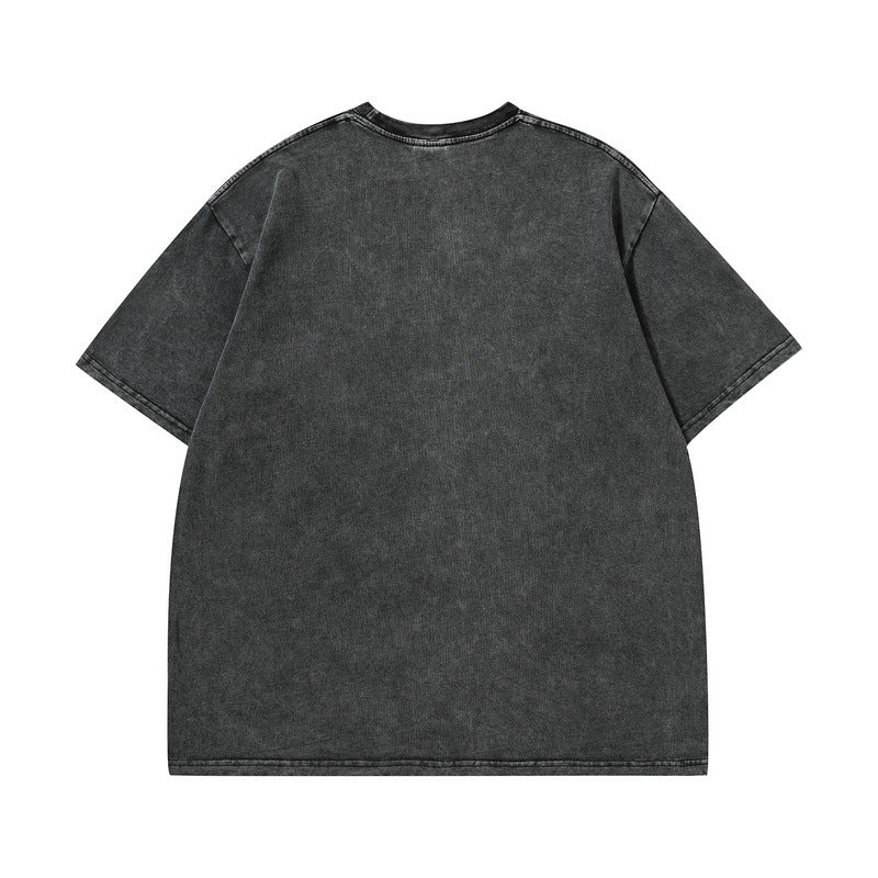 Men's T-Shirt Vintage Printed Oversize