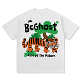 Unisex T Shirt Summer Loose Short Sleeve