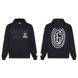 Gallery Dept Hoodie Alphabet Slogan Pattern Printed Hooded Sweater