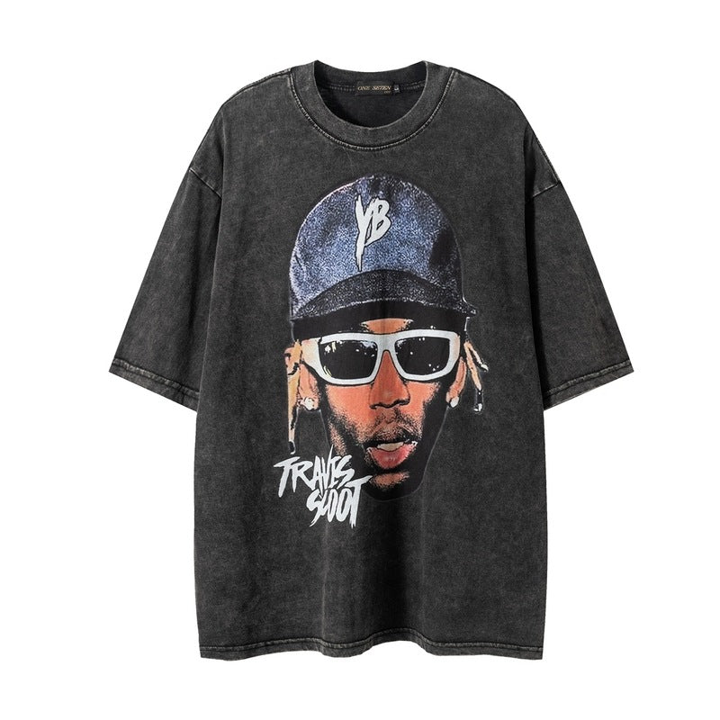 Men T-Shirt Vintage Fashion