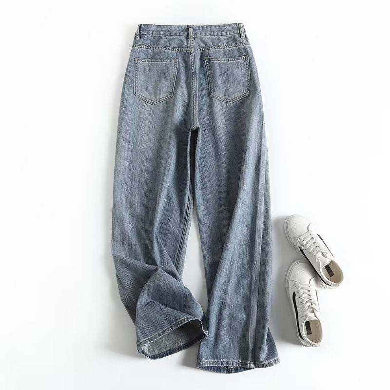 Women Jeans Loose Fashion