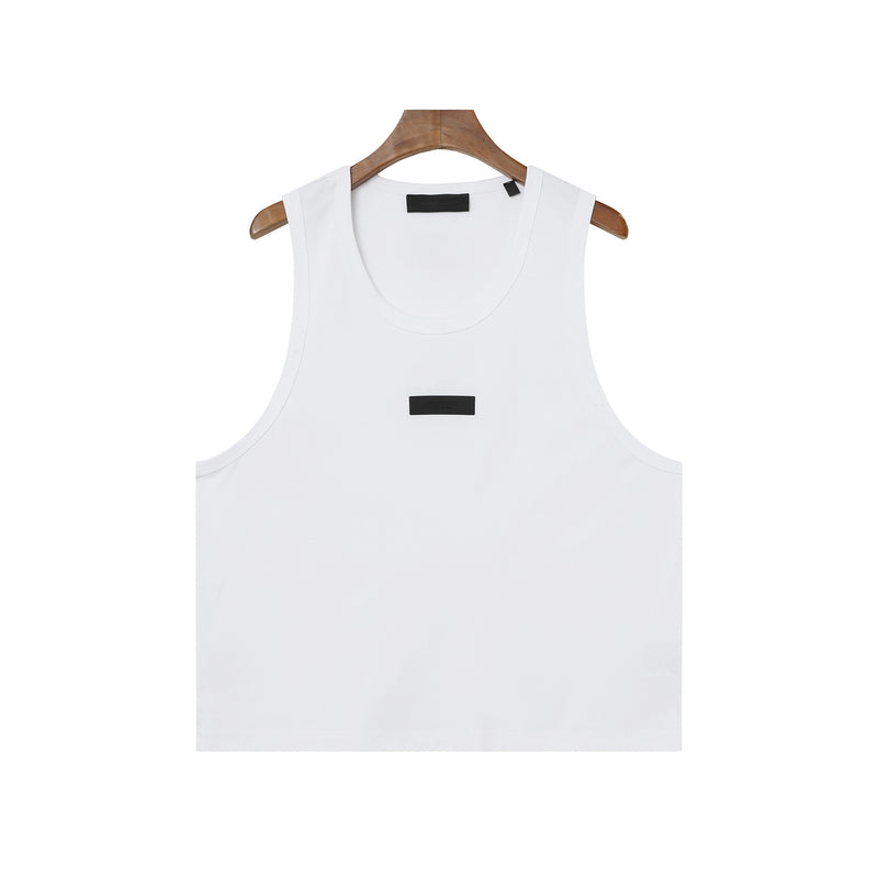 Fog Essentials tank spring summer FOG letter crew neck vest