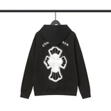 CHH Chrome Heart Hoodie Chrome Heart Sanskrit embroidered hooded sweater