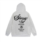 Stussy Hoodie Zip Cardigan Hooded Sweater