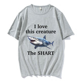 I Love This Creature The Shart Shark Funny Meme T Shirts Men