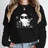 Halloween Ghost Print Pullover For Women New Fashion Autumn