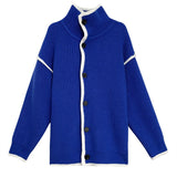 Women Knitted Cardigan Fashion Loose Sweater