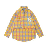 Men Long Sleeve T Shirt Men Short Lapels Shirt Coat