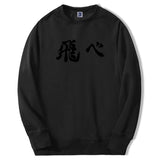 Harajuku Haikyuu Anime Hoodie For Men Women Fly High Graphic