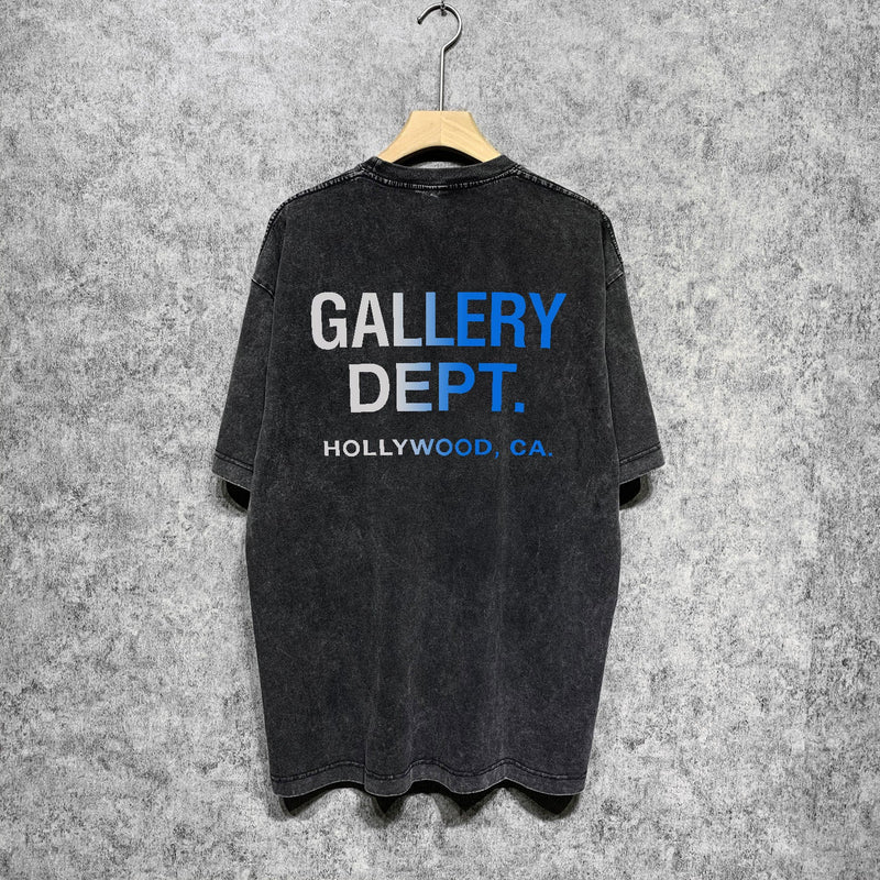 Gallery Dept T Shirts Tee Shirt Washed and Worn Short Sleeve T-shirt Blouse