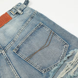 Men Shorts Ripped Denim Summer Loose Casual