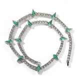 Jewelry Luminous Drip Oil Panther Necklace Alloy Spectrum St. Valentine's