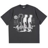 Setwear Men Tshirt Cotton Oversized Graphic Print T shirt
