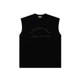 Fog Essentials tank spring summer FOG letter crew neck casual vest