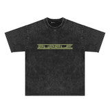 Purple Brand Distressed T Shirts Short Sleeve