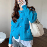 Women Knitted Cardigan Loose Fashionable Knitted Cardigan