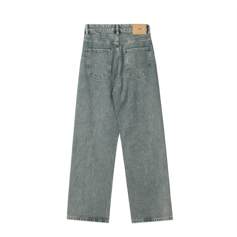 Men Jeans Loose Casual Trousers