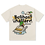 Unisex T Shirt Top Loose Short Sleeve