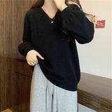 Women Pullover Sweater Soft Slimming Knitted