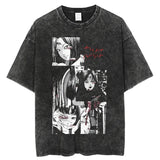 Hip Hop Streetwear Oversize Acid T Shirt For Men Women