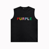 Purple Brand Tank T Shirts Sleeveless T-shirt Vest