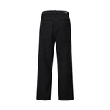 Men Jeans Zipper Stitching Loose