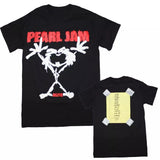 New Pearl Jam Stickman Alive Album Grunge Band T-Shirt