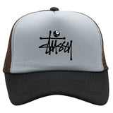 Stussy Hat Printed Truck Cap Baseball Cap Casual Shade Sun Protection Cap