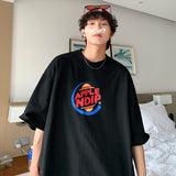 Men T Shirt Summer All-Matching Loose Casual