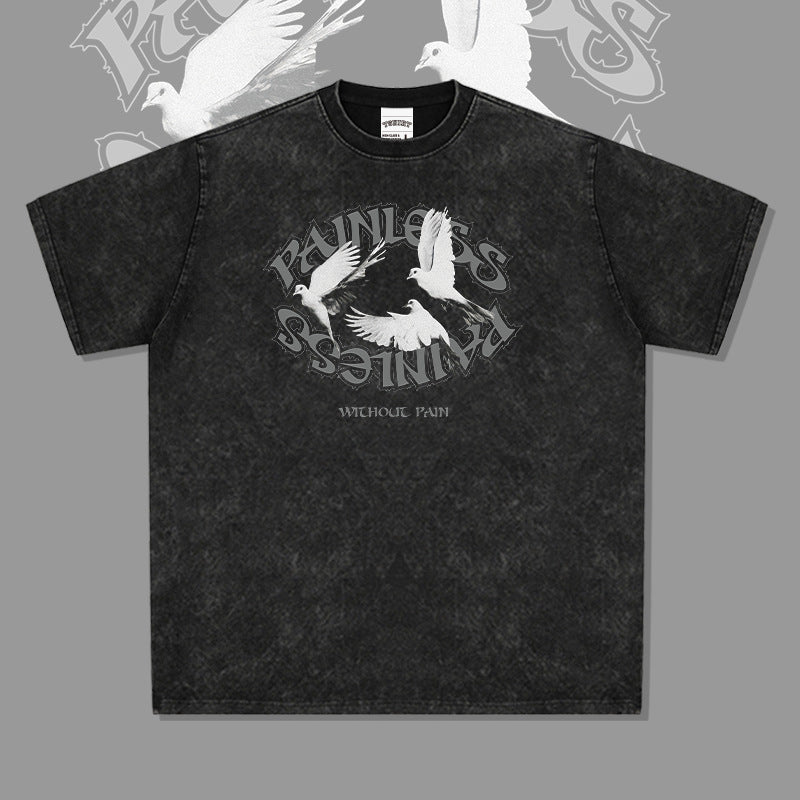 Unisex T Shirt Spring Summer Short Sleeve T-Shirt Men's Spring Summer