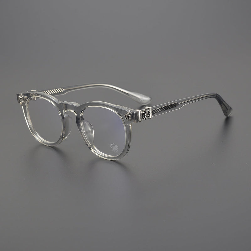 CHH Chrome Hearts Glasses Versatile Vintage Fashion Ultra Light Round Glasses Frame