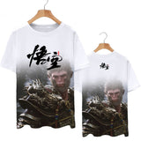 Black Myth: Wukong Games Tee Black Myth Wukong Print T-shirt