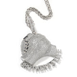 Jewelry Gold Diamond Letter Pendant Necklace Vintage Alphabet Pieces Royalty Spectrum