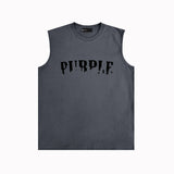 Purple Brand Tank T Shirts Sleeveless T-shirt Vest
