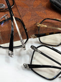 CHH Chrome Hearts Glasses Exquisite Fashion Double Beam Large Frame Ultra Light Glasses Frame