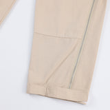 Men Jeans Loose Zip Slit